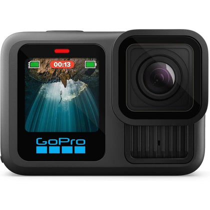 GoPro HERO13 Black, cámara de acción impermeable con video 5.3K, fotos 27 MP y compatibilidad con lentes HB