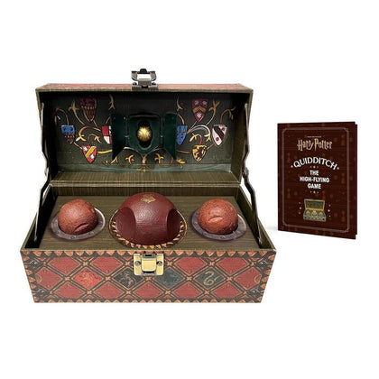 Set de Quidditch Coleccionable de Harry Potter con Snitch Dorada Removible, Edición Revisada