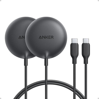 Anker Zolo Cargador inalámbrico magnético con certificación Qi2 de 15W, compatible con MagSafe para iPhone y AirPods