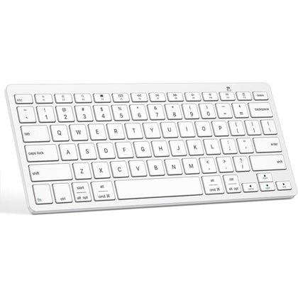 Emetok Teclado Bluetooth universal para iPad con conexión inquebrantable y duración de batería de 18 meses