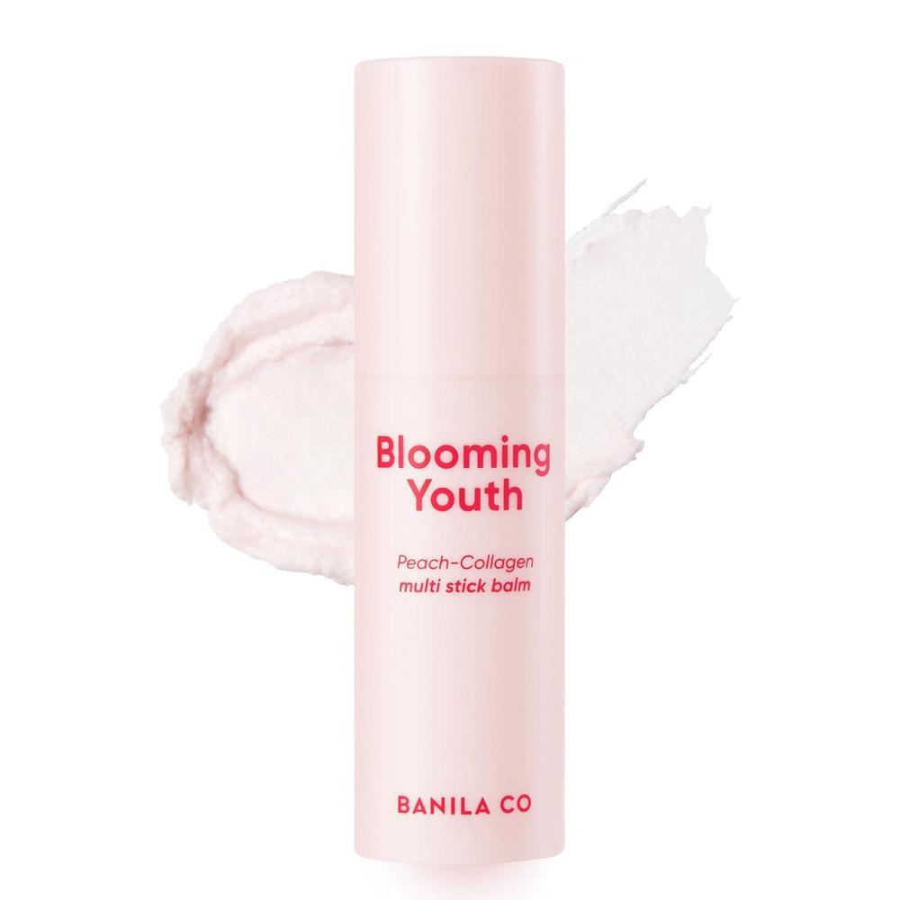 Banila Co Blooming Youth Bálsamo Multifuncional Con Colágeno De Melocotón Y Ácido Hialurónico 10.5g