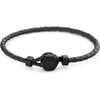 Pulsera de cuero trenzado para hombre de Calvin Klein con cierre hexagonal, estilo audaz y moderno, ideal para diversas ocasiones