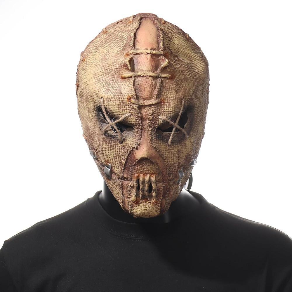 Máscara de terror para Halloween con diseño aterrador de zombi, ideal para disfrutar de una experiencia única