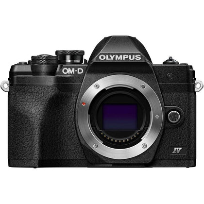 Cámara Olympus E-M10 Mark IV con sistema micro cuatro tercios, sensor 20MP, estabilización 5 ejes, video 4K y Wi-Fi