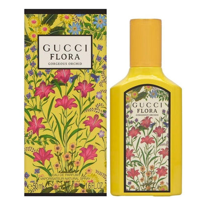 Gucci Flora Gorgeous Orchid, Eau de Parfum Spray para mujer, auténtico y de larga duración con fragancia de vainilla
