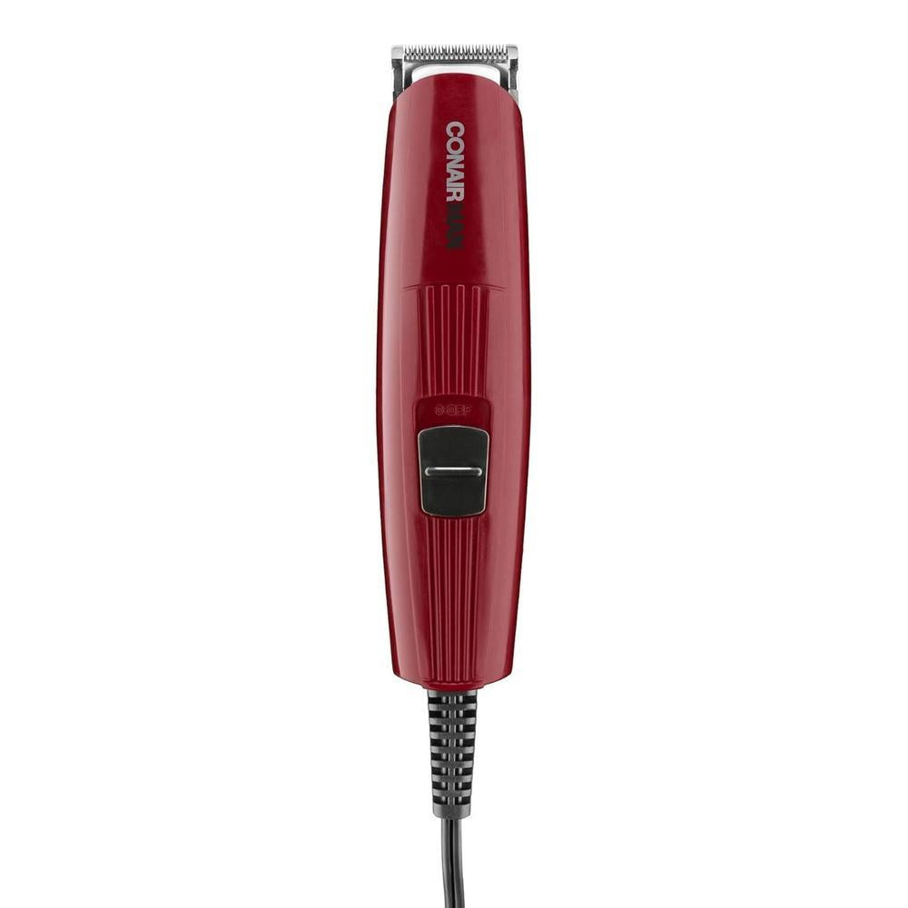 Recortadora eléctrica para barba y bigote de Conair con cuchilla de acero inoxidable y peine ajustable