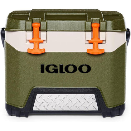 Enfriador Igloo BMX con carcasa aislante y tecnología Cool Riser, cierre seguro, mango reforzado y capacidad de 25 litros