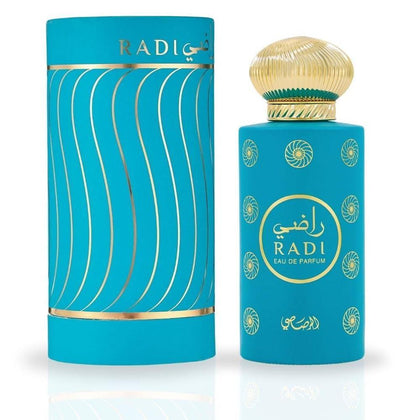 RASASI Radi Eau De Parfum para mujer - Perfume árabe floral y afrutado, aroma femenino lujoso y duradero
