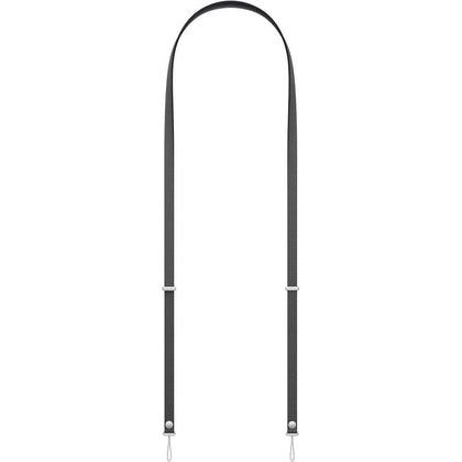 Correa cruzada negra Apple para iPhone, cómoda, manos libres y ajustable, compatible con fundas seleccionadas