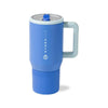 HydroJug Botella de agua aislada para niños, popote abatible, a prueba de fugas, ideal para escuela y deportes