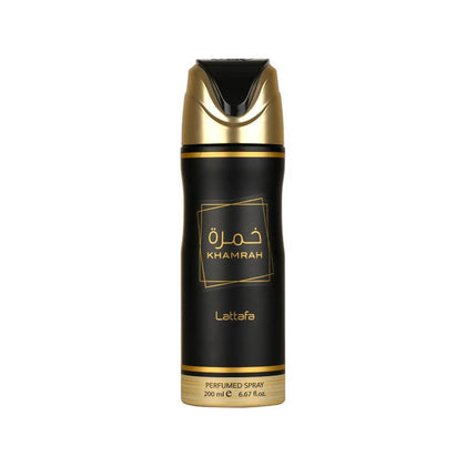 Lattafa Khamrah Perfumed Deo Spray unisex