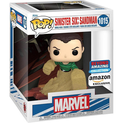 Funko Pop Deluxe Marvel Sinister 6 Sandman de Marvel Comics Exclusivo Amazon Vinilo Coleccionable