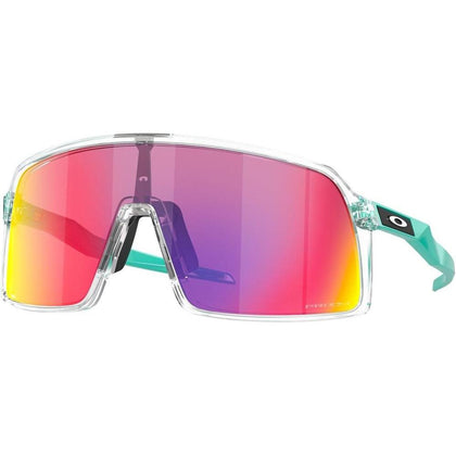 Oakley Sutro Clear Terrazzo con tecnología Prizm Black para mejorar el contraste en superficies de carretera