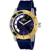 Reloj especial de acero inoxidable Invicta 12847 con banda azul para hombre