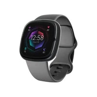 Fitbit Sense 2 - Reloj inteligente avanzado de salud y fitness con ECG, SpO2, frecuencia cardíaca y GPS, gris sombra/grafito, talla única
