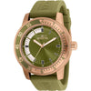 Reloj de cuarzo para hombre Invicta Specialty con correa de silicona y caja de acero inoxidable