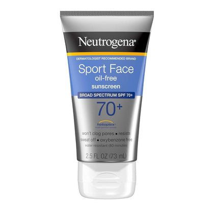 Sport Protector Solar Facial SPF 70+ Sin Aceite Amplio Espectro 73.93 ml