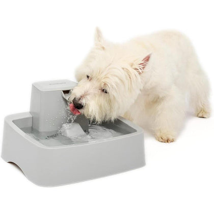 PetSafe Drinkwell - Fuente de agua para gatos y perros, automático, bomba y filtro incluidos, apta lavavajillas, 3.79 L