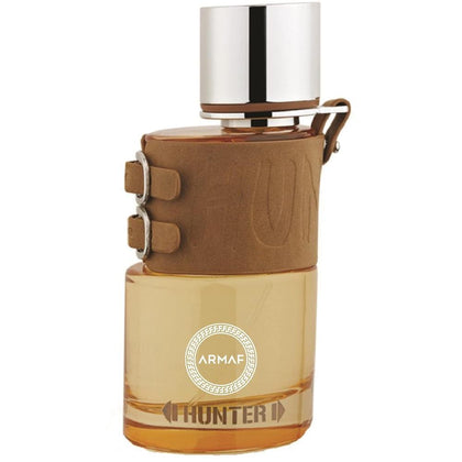 Armaf Hunter EDP Spray para Hombre, Fragancia de 100 ml con notas de almendra, lavanda y sándalo, 108 g de peso. Larga duración.