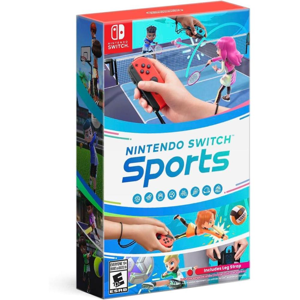 Nintendo Switch Sports para Nintendo Switch con 7 deportes emocionantes como golf, fútbol y voleibol, incluye movimiento