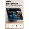 Amazon Echo Show 11: pantalla Full HD con más área de visualización y audio espacial, color grafito, diseñado para Alexa+