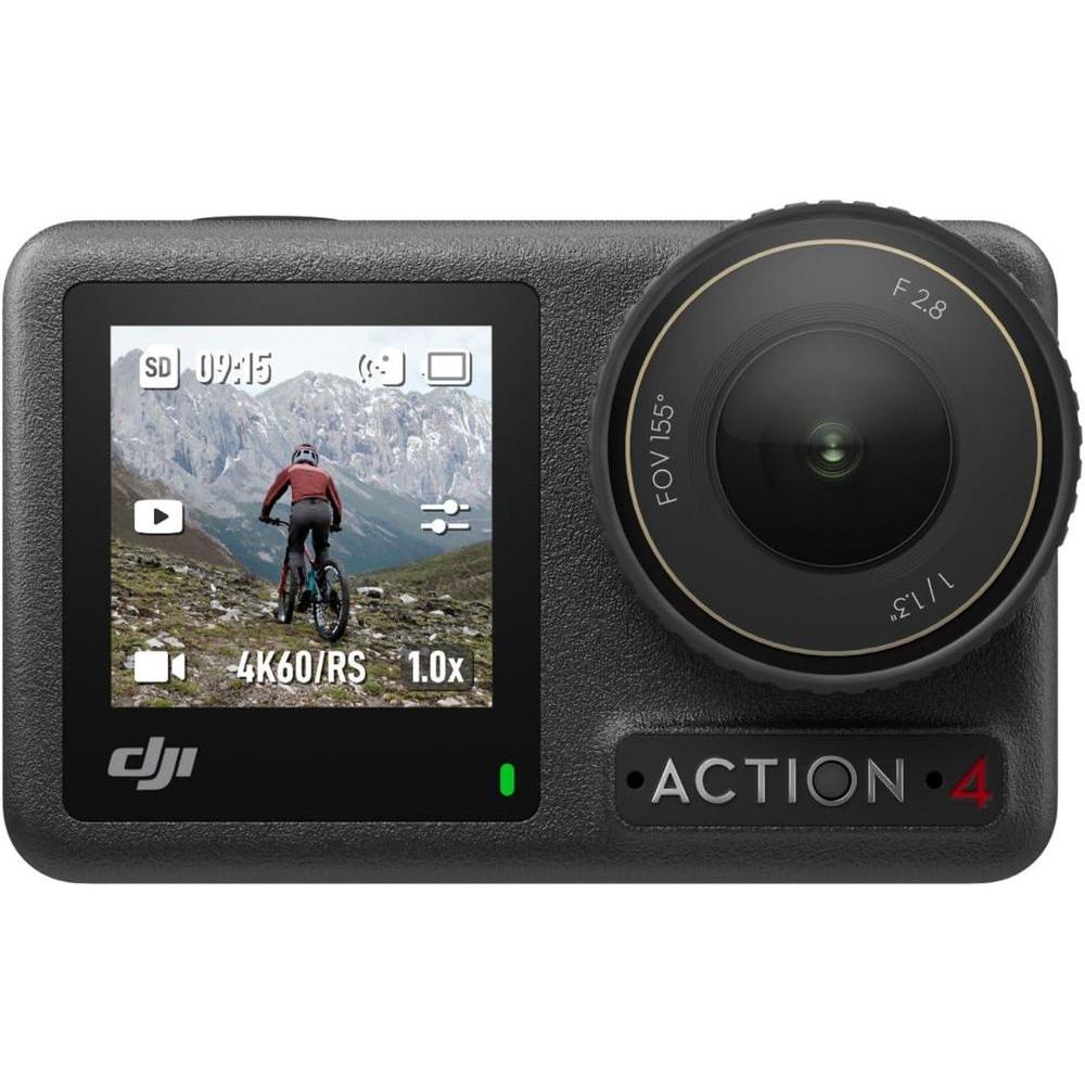 Cámara de acción DJI Osmo Action 4 Combo estándar, 4K/120 fps, sensor 1/1.3 pulgadas, imágenes en baja luz, color 10 bits, D-Log M