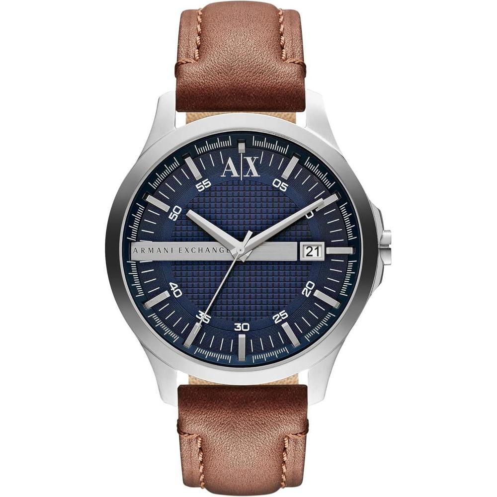 Armani Exchange - Reloj de cuarzo elegante de acero inoxidable para hombre, ideal para cualquier ocasión de vestir
