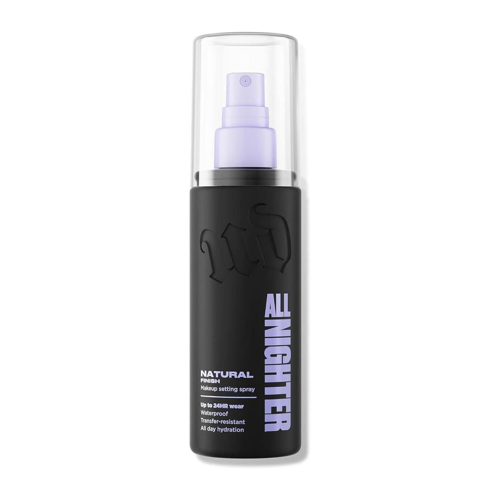 Urban Decay All Nighter Spray Fijador de Maquillaje Impermeable, Acabado Natural, Hasta 24 horas de uso