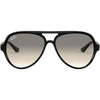 Ray-Ban RB4125 Cats 5000 Aviator Gafas de Sol con Lentes Graduables y Estuche de Protector