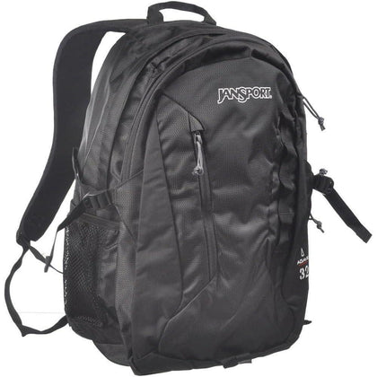 JanSport Mochila Agave White Storm - Funda interna acolchada para sistema de hidratación de 3L o portátil de 38 cm