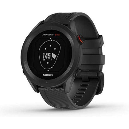 Garmin Approach S12, reloj de golf GPS fácil de usar con más de 42K campos precargados, color negro