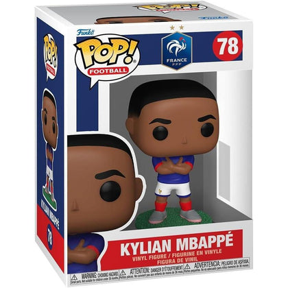Funko Pop! Football figura coleccionable de Kylian Mbappé, producto oficial de Francia para la Copa del Mundo 2026