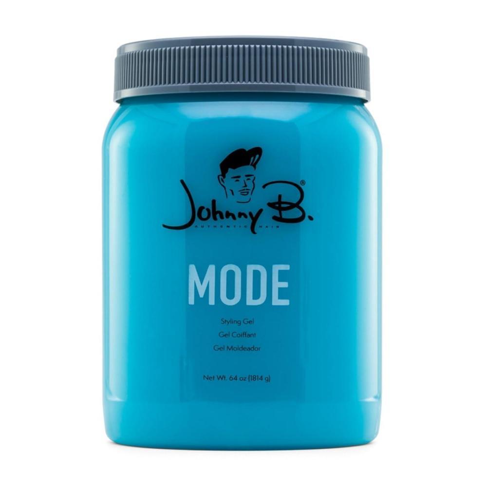 Gel de peinado profesional Johnny B. Mode, fijación sin alcohol y fórmula sin escamas para cabello grueso