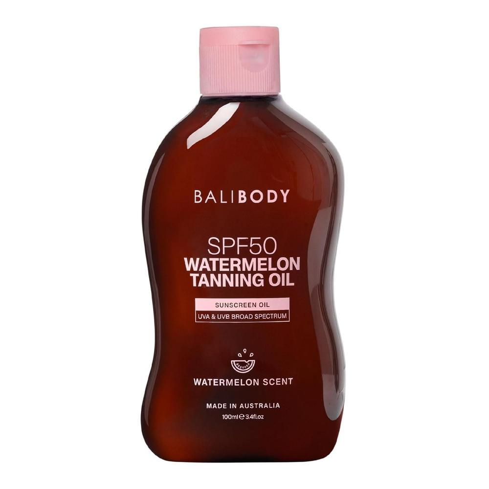 Watermelon Aceite Bronceador SPF 50+ para Piel con Brillo Oscuro 100ml