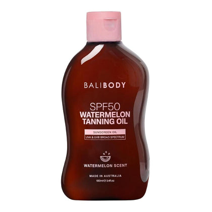 Watermelon Aceite Bronceador SPF 50+ para Piel con Brillo Oscuro 100ml
