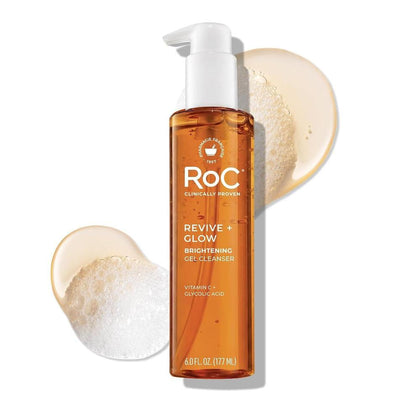 RoC Multi Correxion Revive + Glow Vitamina C Gel Limpiador Iluminador 177ml