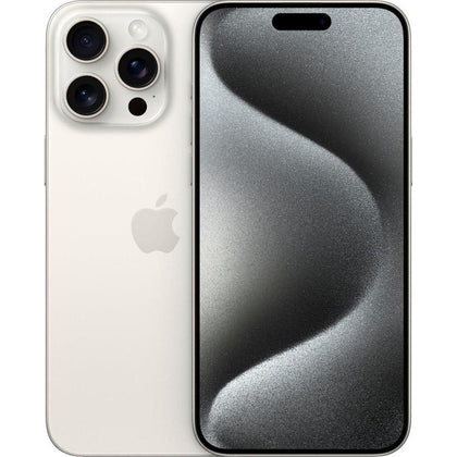 Iphone 15 Pro Max 256GB Blanco Titanio Desbloqueado (Reacondicionado)