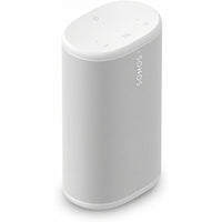 Sonos Play - Altavoz Bluetooth portátil con WiFi y Alexa, batería de larga duración y base de carga, color blanco