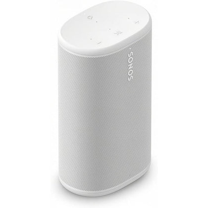 Sonos Play - Altavoz Bluetooth portátil con WiFi y Alexa, batería de larga duración y base de carga, color blanco