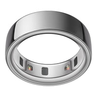Anillo Oura 4 Plata - Dispositivo portátil de seguimiento del sueño y salud con Bluetooth, diseño resistente y cómodo para uso continuo