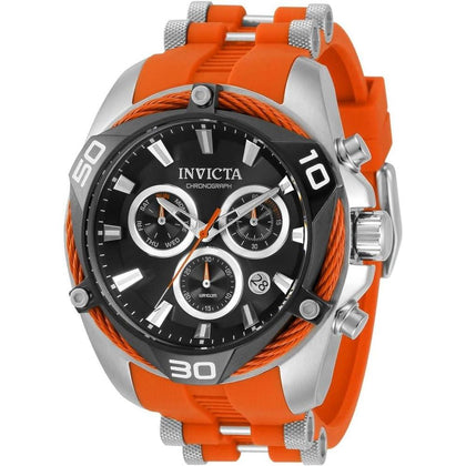 Reloj Invicta Bolt para hombre, diseño en naranja, con movimiento de cuarzo y resistente al agua