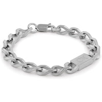 Pulsera de eslabones para hombre de Calvin Klein, de cadena y cierre seguro, diseño contemporáneo y elegante