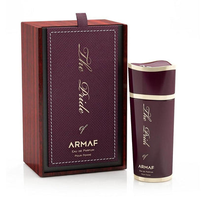 ARMAF EL ORGULLO Perfume floral oriental para mujer, notas de jazmín y mandarina, con almendra, café y pachulí