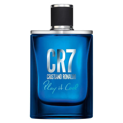 Cristiano Ronaldo CR7 Play It Cool Eau de Toilette para Hombre - Fragancia Fresca, Notas de Bergamota y Cardamomo
