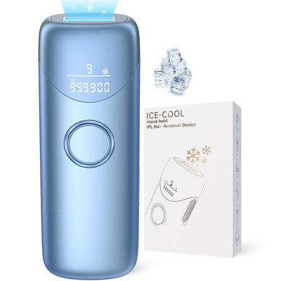 Depiladora Láser Ubroo IPL Azul Con Enfriamiento De Hielo