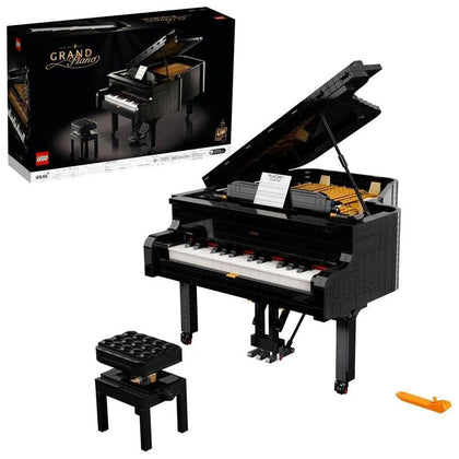 LEGO Ideas Grand Piano 21323 para adultos, kit de decoración coleccionable y regalo para amantes de la música con motor