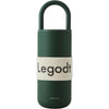 Odense Vaso térmico Legodt Loop con tapa y asa, acero inoxidable resistente a fugas, ideal para viajes y bebidas calientes o frías