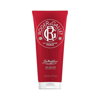 Jean Marie Farina Gel de Baño y Ducha de Roger & Gallet, limpieza ultra-suave con aloe vera y fragancia cítrica natural