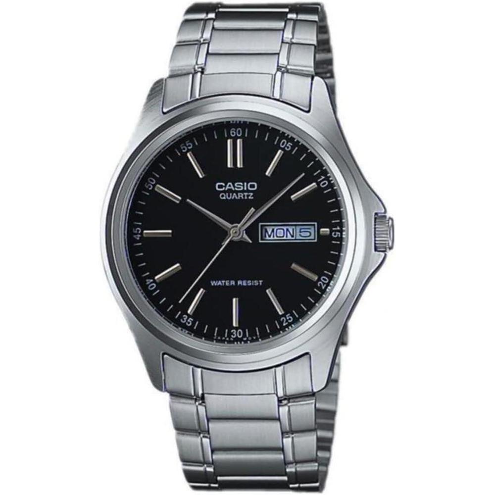 Reloj Casio Clásico, plateado, modelo MTP1239D-1A, tecnología avanzada y elegante diseño para hombre moderno