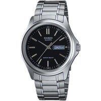 Reloj Casio Clásico, plateado, modelo MTP1239D-1A, tecnología avanzada y elegante diseño para hombre moderno